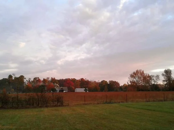 Early Fall Morning Sunrise — Stock Photo, Image