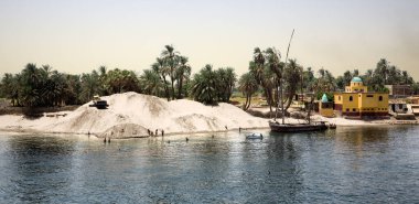 Mısır 'daki Nil Nehri' nde