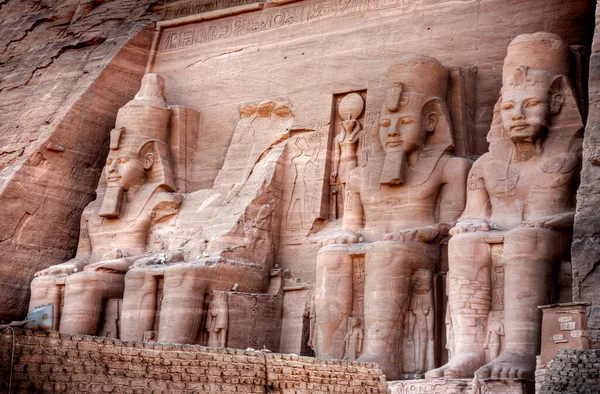 Templo Ramsés Abu Simbel Egipto — Foto de Stock