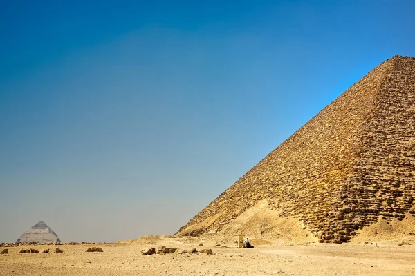 Parte Pirámide Mycerinus Giza Cairo Egipto —  Fotos de Stock