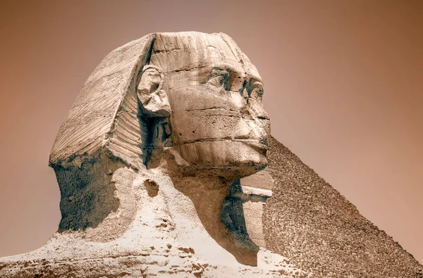 Great Sphinx Giza Cairo Egypt — Fotografia de Stock