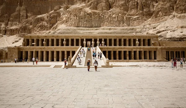 Bårhus Tempel Hatshepsut Egypten — Stockfoto