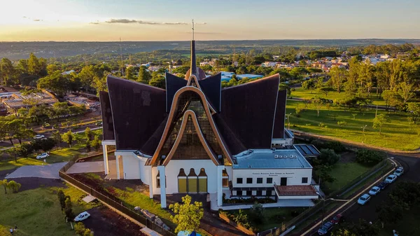21 Kasım 2021 'de Nossa Sinyora de Guadalupe Katedrali' nde öğleden sonra. Yüksek kalite fotoğraf