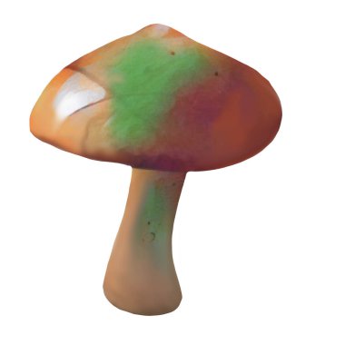 Beyaz arka planda farklı kahverengi mantar başlıkları, Klip sanatı, sanat, El mantarı çizimi.