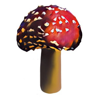 Beyaz arka planda farklı Amanita mantarları, klipsli sanat, sanat, illüstrasyon. Kendi başına temizleyebilirsin..