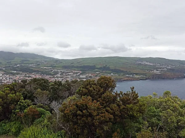 Azores Portugal Beautiful Scenery Terceira Island Incredible Vegetation May 2022 — Fotografia de Stock