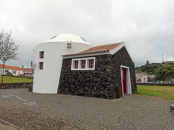 Ilha Terceira Paisagem Maio 2022 Penhasco Perto Oceano — Fotografia de Stock