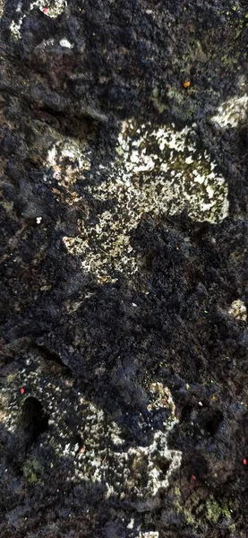 Struktura Kamene Mechem Něm Ostrova Atlantickém Oceánu — Stock fotografie