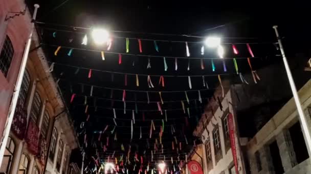Straßenfest Sanjoaninas Angra Tief Durchatmen Und Tanzen Gehen Juni 2022 — Stockvideo