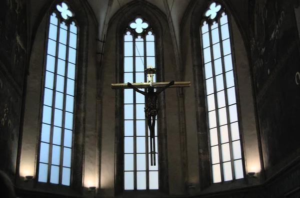 Interiören Kyrkan Staden Pesten — Stockfoto