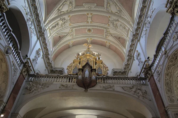 Interior Catedral Praga — Fotografia de Stock