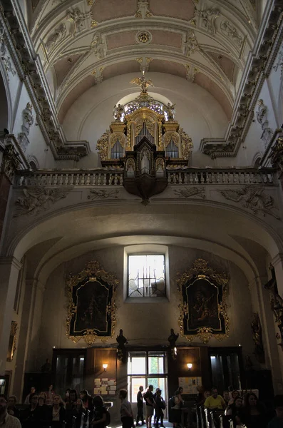 Interiören Katedralen Prag — Stockfoto
