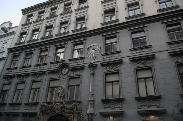 Старое Здание Городе Прага — стоковое фото
