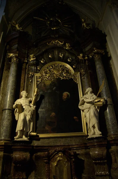 Belső Tér Katedrális Szent Vitus Prága Cseh Köztársaság — Stock Fotó