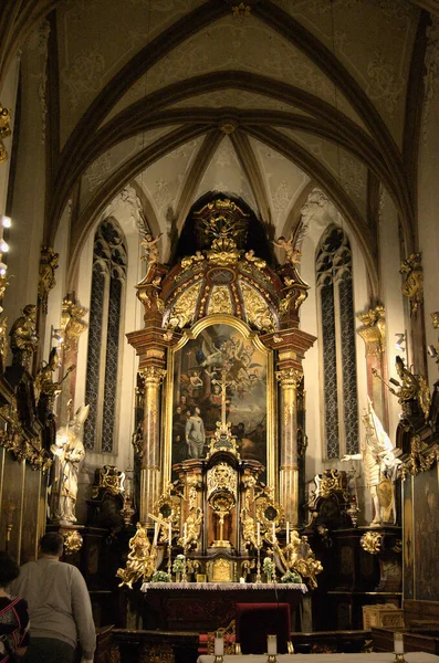 プラハ大聖堂の内部 — ストック写真