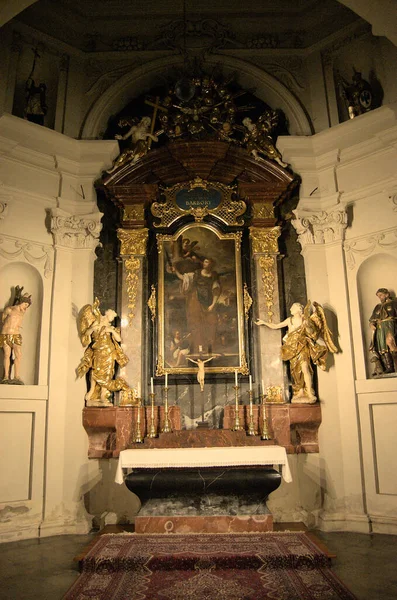 Interior Igreja Praga — Fotografia de Stock