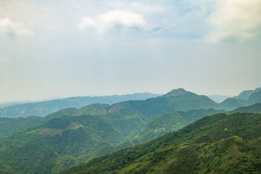 Dağların güzel manzarası