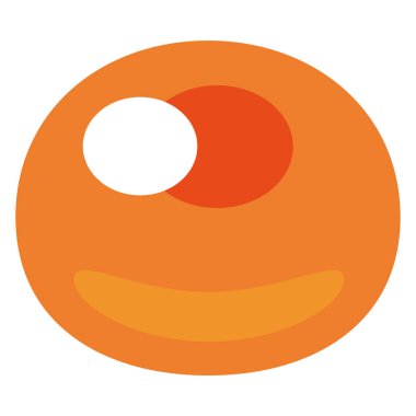 Somon yumurtası vektör illüstrasyonu