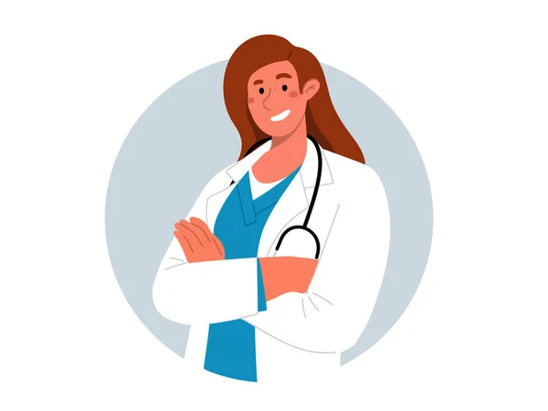 clipart female doctor