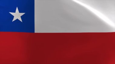 Chile Waving Flag 4K Moving Wallpaper Background