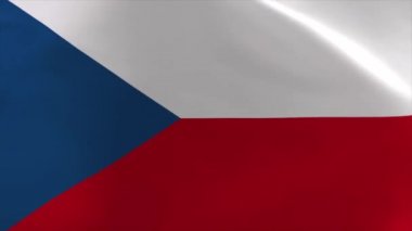 Çek Cumhuriyeti Bayrak Sallıyor 4K Taşıma Duvar Kağıdı Arkaplanı