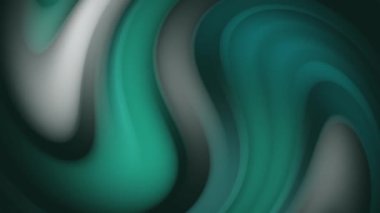 Mint Blue Abstract Round Wave Effect 4K Moving Wallpaper Background