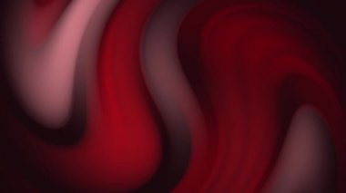 Kırmızı Soyut Yuvarlak Dalga Efekti 4K Taşıma Duvar Kağıdı Arkaplanı