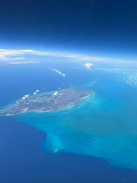 Aerial photo of paradise