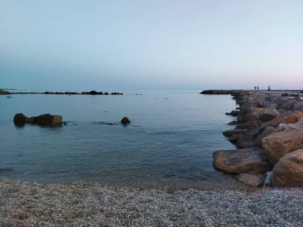 Evening Sea Italy — стоковое фото
