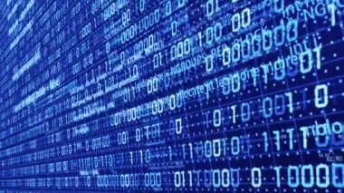 AI büyük veri bilgi akışı veri kod programı çalışıyor