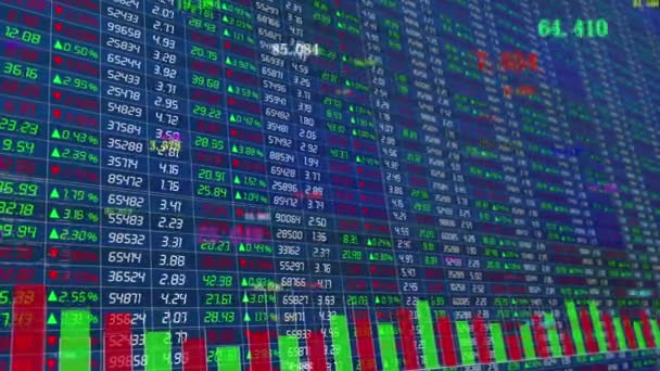 Business Finance Stock Price Change Background — Vídeo de stock
