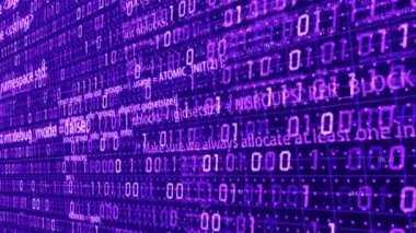 Büyük veri akışı ikili program kod ekran kaydırma