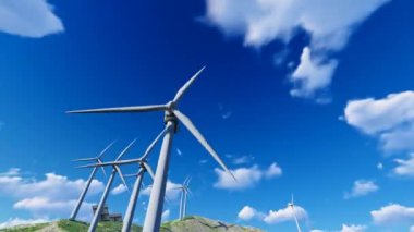 Renewable new energy wind power generation