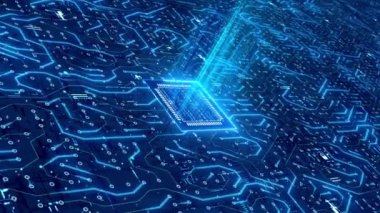 Data storage chip circuit board components
