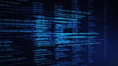 Yapay zeka büyük veri teknolojisi ağ programlama kodu