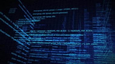 Yapay zeka büyük veri teknolojisi ağ programlama kodu