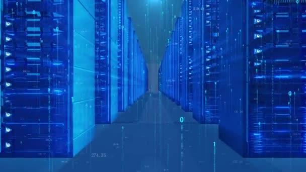 大数据服务器室 — 图库视频影像