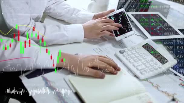 Analisis Audit Keuangan Dan Data Akuntansi Pembiayaan Sekuritas — Stok Video