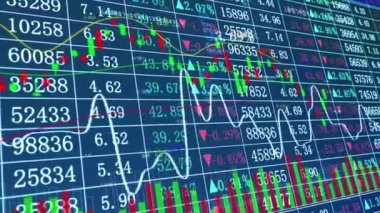 ticari finans menkul kıymetlerinin büyük veri fiyat değişikliğinin creen arkaplanı