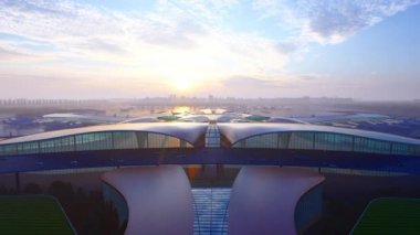 Sabahın erken saatlerinde, uçak Pekin Daxing Uluslararası Havaalanı 'ndan havalandı.