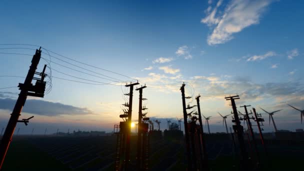 Neutralización Del Carbono Nueva Generación Energía Verde — Vídeos de Stock