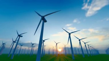 Açık hava rüzgarı ve güneş enerjisi üretimi