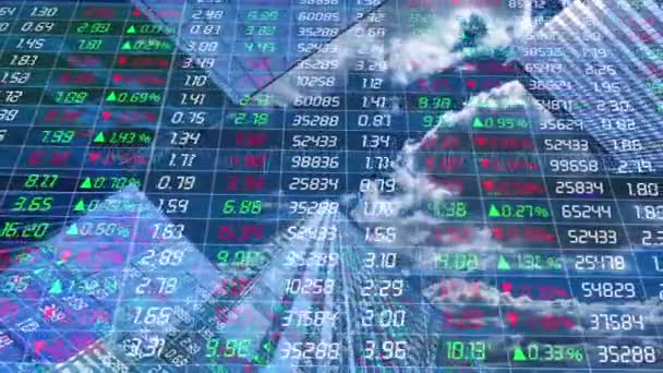 Chart Stock Price Changes Financial Markets — Video