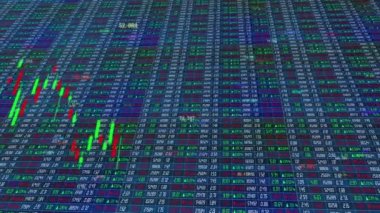 Wall Street finans piyasası ve borsa eğilimi.