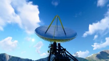 Hava durumu radar döndürme hızlandırılmış fotoğrafçılık