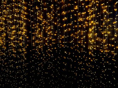 Duvardaki Aydınlanmış Işıklar. İç tasarım.