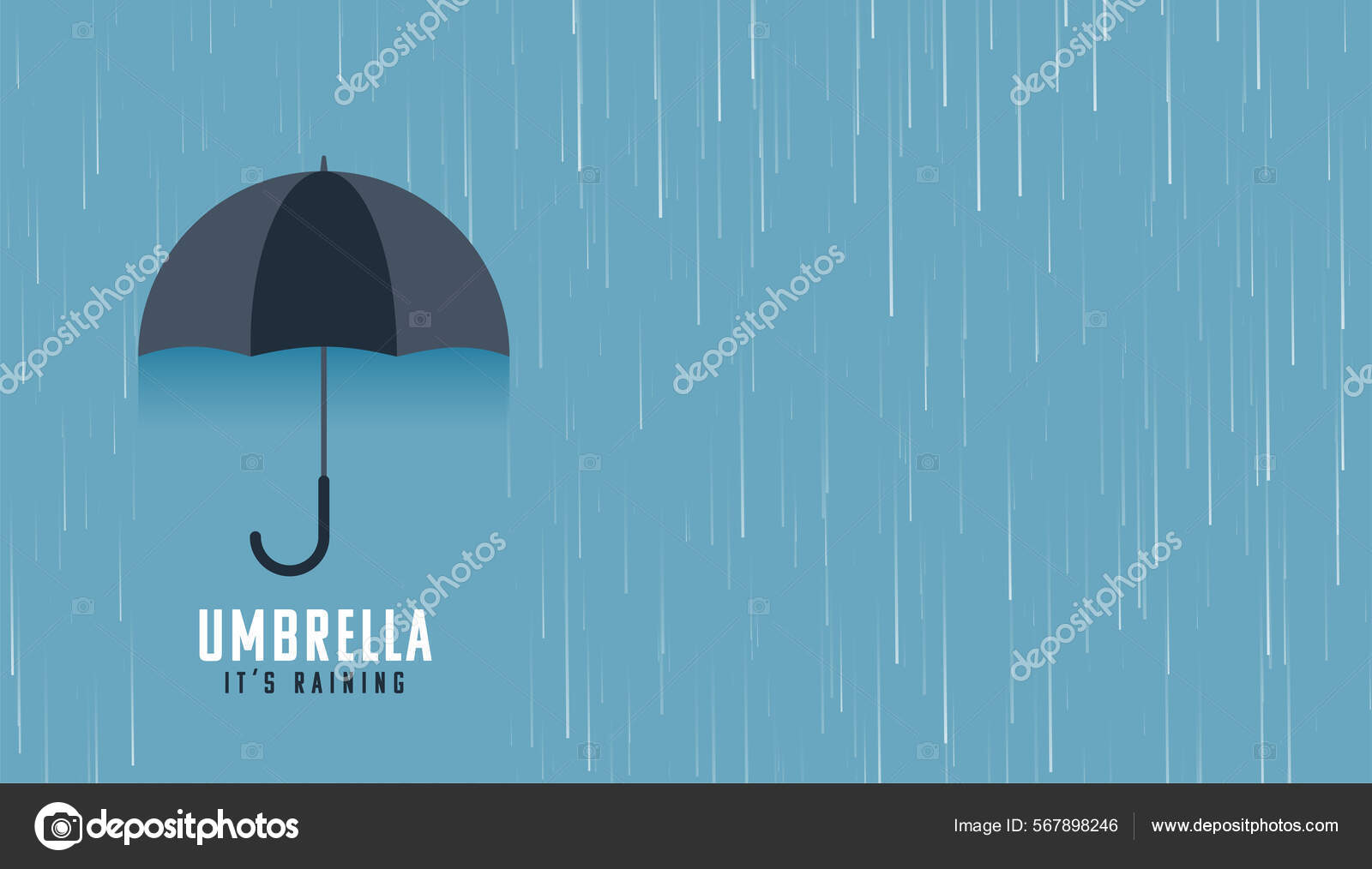 Cayendo Con Paraguas Negro vector, gráfico vectorial © desinerstar #567898246