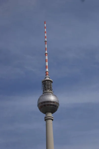 Berlin Tower Blue Sky — Stock fotografie