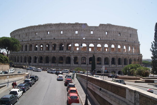Coliseum Italy Roman ruins