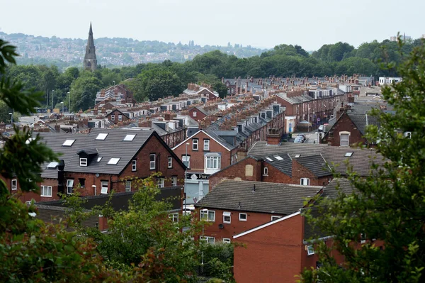 Leeds şehir görüntüsü İngiltere